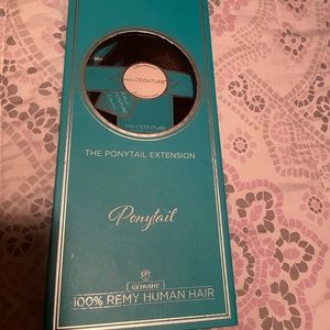 Hallocoture pony tail 100% human hair